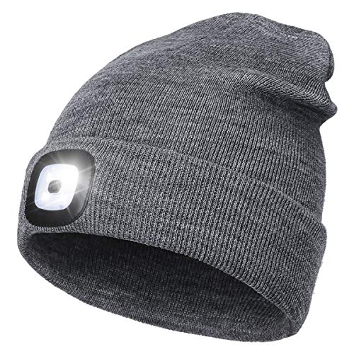 Beanie Hat with LED Light - Gifteee Unique & Unusual gifts, Cool gift ideas