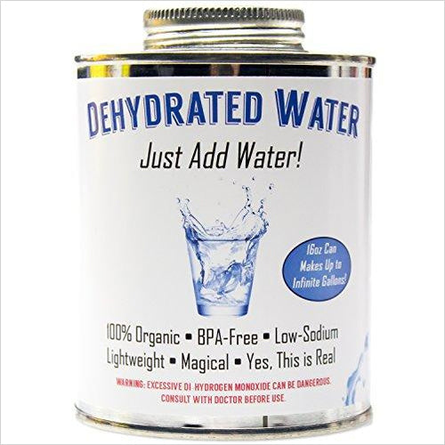 Dehydrated Water - Gifteee Unique & Unusual gifts, Cool gift ideas
