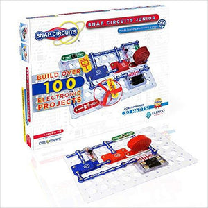 Snap Circuits Jr. SC-100 Electronics Discovery Kit - Gifteee. Find cool & unique gifts for men, women and kids