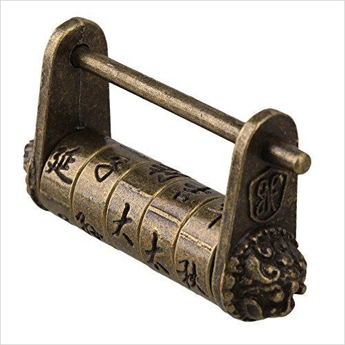 Chinese Characters Password Lock - Gifteee Unique & Unusual gifts, Cool gift ideas