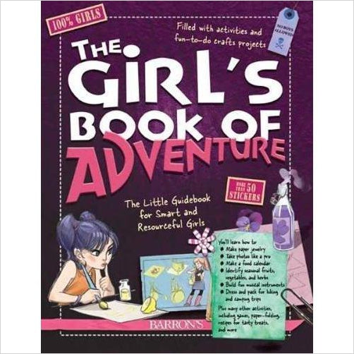 The Girl's Book of Adventure - Gifteee Unique & Unusual gifts, Cool gift ideas