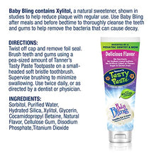 Load image into Gallery viewer, Tasty Toothpaste Baby Bling - Anticavity Fluoride-Free - Vanilla Flavor
