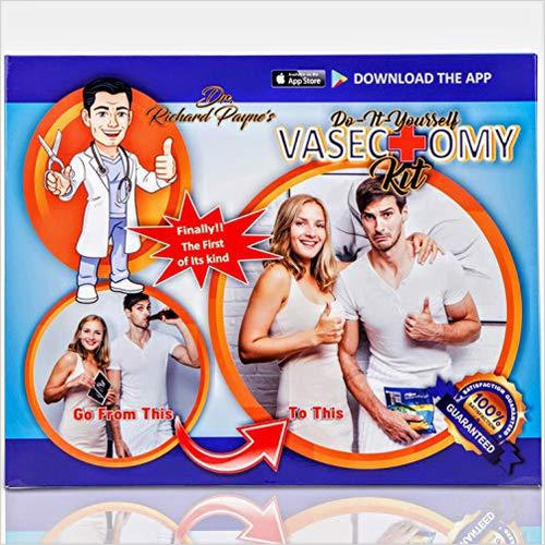 Drinking Game with A Self Vasectomy Kit Prank Gift Box! - Gifteee Unique & Unusual gifts, Cool gift ideas