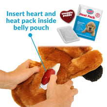 Load image into Gallery viewer, Snuggle Puppy Heartbeat Stuffed Toy for Dogs
