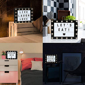 Cinema Light Box 200 Letters, 50 LED Lights - Gifteee. Find cool & unique gifts for men, women and kids
