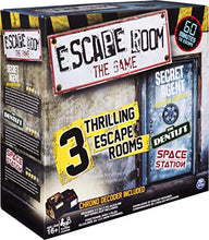 Load image into Gallery viewer, Escape Room The Game with 3 Thrilling Escape Rooms to Play
