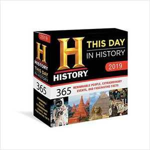 This Day in History Boxed Calendar - Gifteee. Find cool & unique gifts for men, women and kids