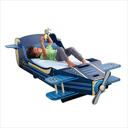 KidKraft Airplane Toddler Bed - Gifteee Unique & Unusual gifts, Cool gift ideas