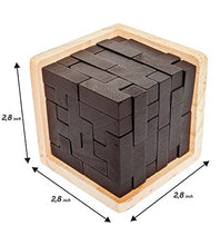 Load image into Gallery viewer, 3D Wooden Brain Teaser Puzzle

