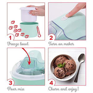 Deluxe Ice Cream Frozen Yogurt & Sorbet Maker - Gifteee. Find cool & unique gifts for men, women and kids
