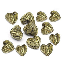 Load image into Gallery viewer, Teabloom Heart Shaped Flowering Tea – 12 Assorted Blooming Tea Flowers – Green Tea + Jasmine, Pomegranate, Strawberry, Rose, Litchi &amp; Peach – Gift For Tea Lover&#39;s Anniversary, Valentine, Birthday - Gifteee. Find cool &amp; unique gifts for men, women and kids
