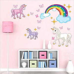 Unicorn Set Wall Decal - Gifteee. Find cool & unique gifts for men, women and kids