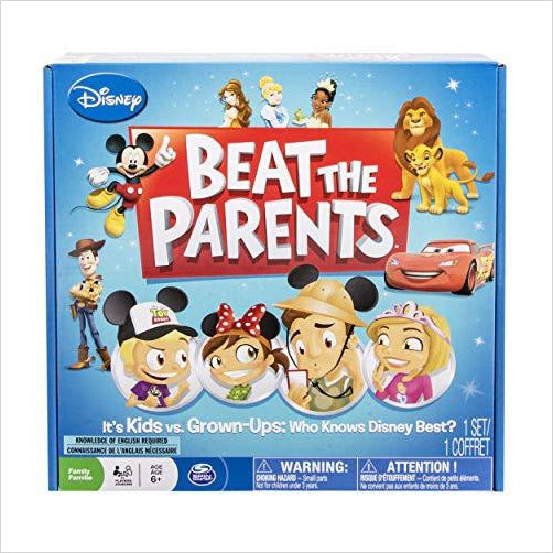 Spin Master Games Disney Beat the Parents - Gifteee. Find cool & unique gifts for men, women and kids