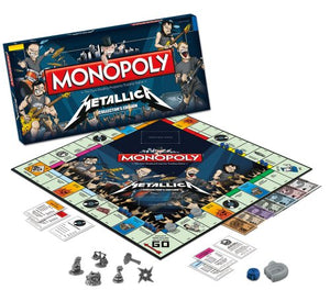 Monopoly Metallica - Collectors Edition - Gifteee. Find cool & unique gifts for men, women and kids