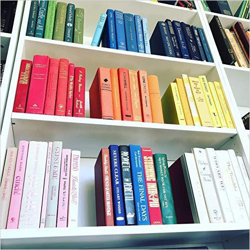 Real Books by Color for Decor - Gifteee. Find cool & unique gifts for men, women and kids