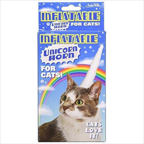Inflatable Unicorn Horn for Cats - Gifteee Unique & Unusual gifts, Cool gift ideas