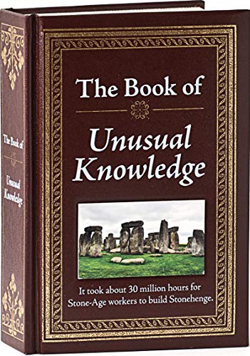 The Book of Unusual Knowledge - Gifteee Unique & Unusual gifts, Cool gift ideas