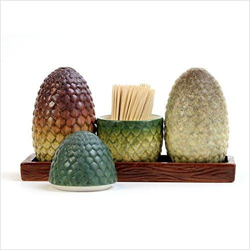 Game of Thrones Dragon EGG Salt & Pepper Shaker - Gifteee Unique & Unusual gifts, Cool gift ideas