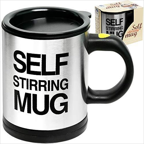 Self Stirring Coffee Mug - Gifteee. Find cool & unique gifts for men, women and kids