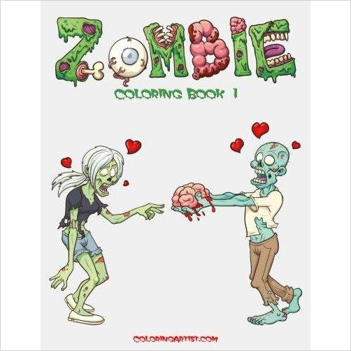 Zombie Coloring Book - Gifteee Unique & Unusual gifts, Cool gift ideas