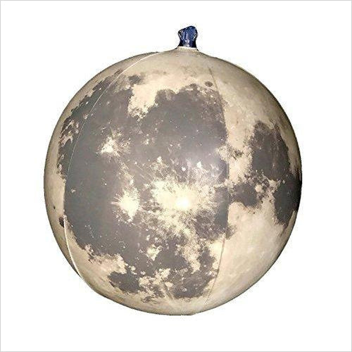 Inflatable Glow in the Dark Moon, 12