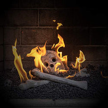 Load image into Gallery viewer, Ceramic Fireplace Skull - Gifteee. Find cool &amp; unique gifts for men, women and kids
