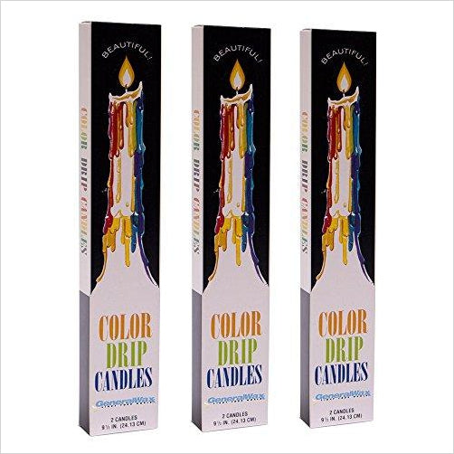 Color Drip Candles - Gifteee. Find cool & unique gifts for men, women and kids
