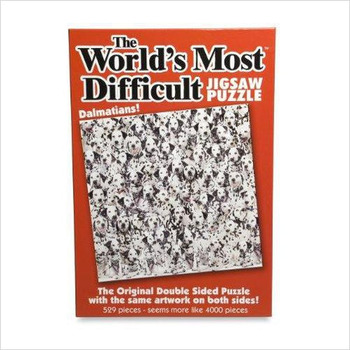 The World's Most Difficult Jigsaw Puzzle - Dalmatians - Gifteee. Find cool & unique gifts for men, women and kids