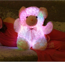 Load image into Gallery viewer, Light up Pink Stuffed Teddy Bear - Gifteee. Find cool &amp; unique gifts for men, women and kids

