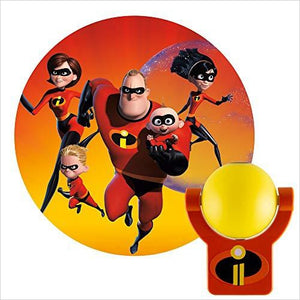 The Incredibles Superhero Projector Night Light - Collector’s Edition - Gifteee. Find cool & unique gifts for men, women and kids