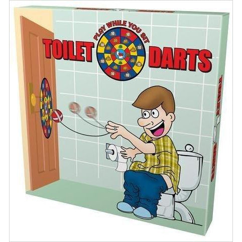 Island Dogs Toilet Darts Play While You Sit - Gifteee. Find cool & unique gifts for men, women and kids