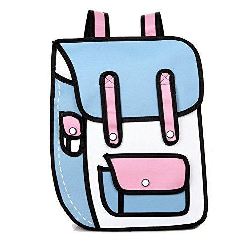 Cartoon Like Backpack - Gifteee Unique & Unusual gifts, Cool gift ideas