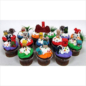 Minecraft Cupcake Topper Set - Gifteee. Find cool & unique gifts for men, women and kids