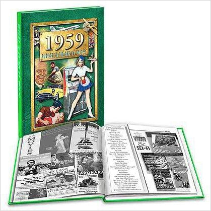 60th Birthday Gift Idea - What A Year It Was 1959 - Gifteee Unique & Unusual gifts, Cool gift ideas