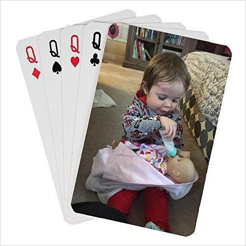 Custom Printed Playing Cards - Gifteee Unique & Unusual gifts, Cool gift ideas