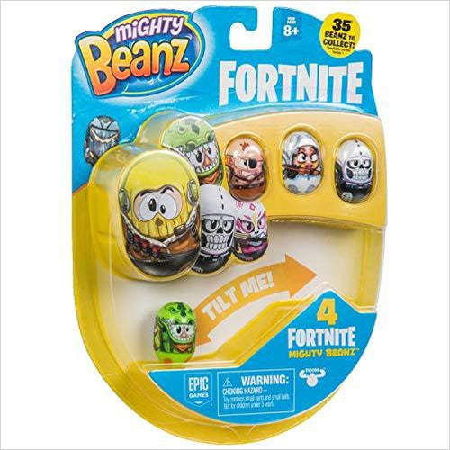 MIGHTY BEANZ, Fortnite 4 Pack - Gifteee Unique & Unusual gifts, Cool gift ideas