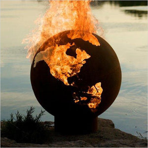 Earth Globe Fire Pit - Gifteee. Find cool & unique gifts for men, women and kids