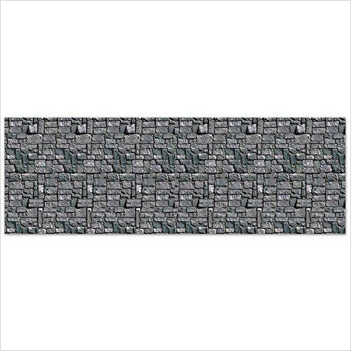 Beistle Stone Wall Backdrop - Gifteee Unique & Unusual gifts, Cool gift ideas