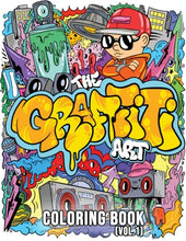 Load image into Gallery viewer, The Graffiti Art Coloring Book
