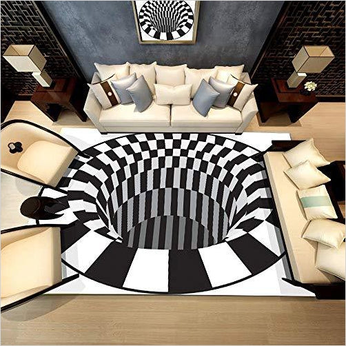Vortex Illusion Rug - Gifteee. Find cool & unique gifts for men, women and kids