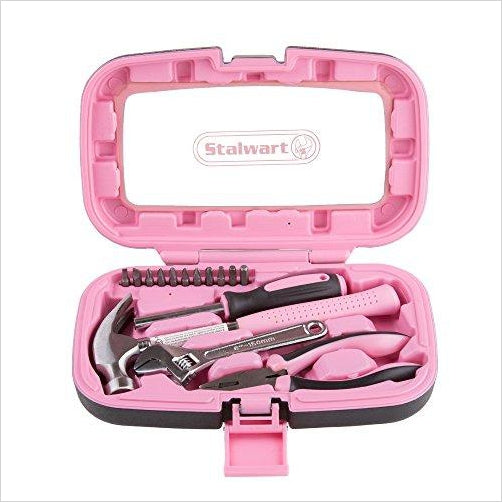 Pink Tool Set - Gifteee. Find cool & unique gifts for men, women and kids