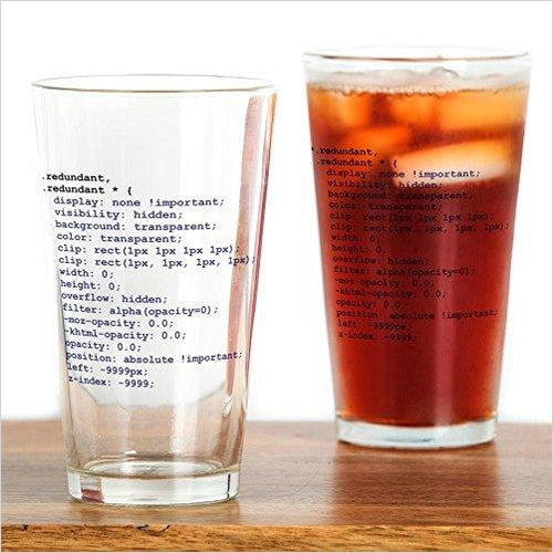 CSS Redundant Class - Pint Glass - Gifteee Unique & Unusual gifts, Cool gift ideas