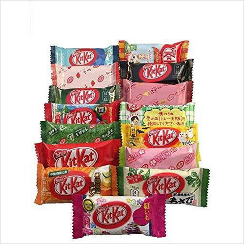 Japanese Kit Kat Collection 16 pcs - Gifteee. Find cool & unique gifts for men, women and kids