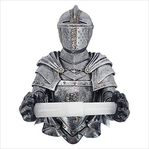 Medieval Knight Toilet Paper Holder - Gifteee Unique & Unusual gifts, Cool gift ideas