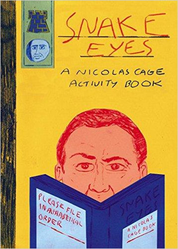 A Nicolas Cage Activity Book - Gifteee Unique & Unusual gifts, Cool gift ideas