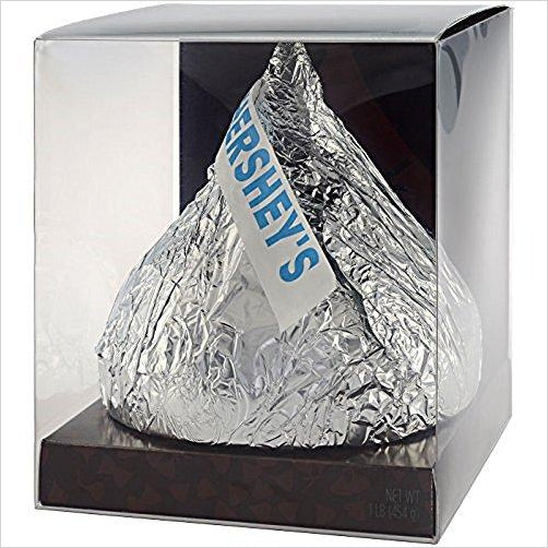 Hershey's Kisses Giant Milk Chocolate, 12 Ounce - Gifteee Unique & Unusual gifts, Cool gift ideas