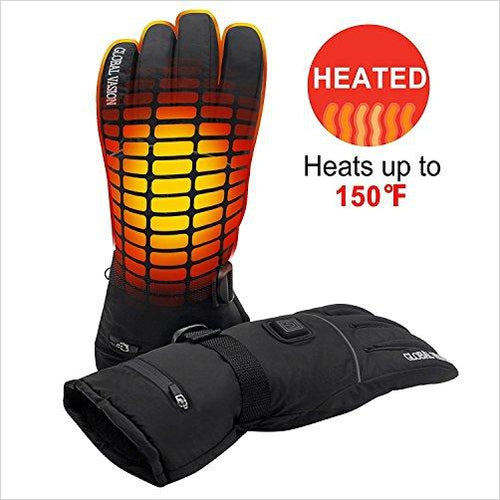 Rechargeable Battery Heated Gloves - Gifteee. Find cool & unique gifts for men, women and kids