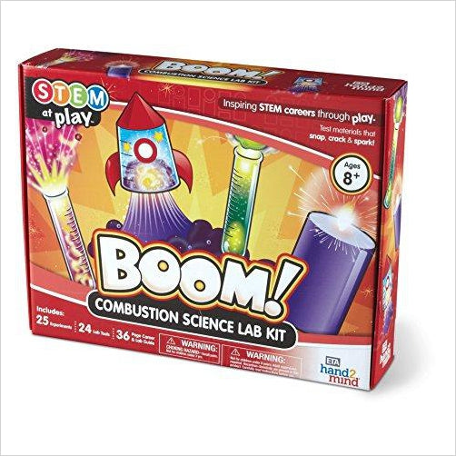 BOOM! Combustion Science Kit with 25 Experiments - Gifteee. Find cool & unique gifts for men, women and kids