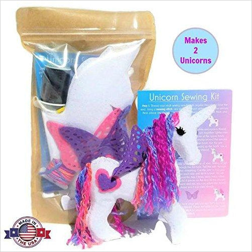 Unicorn Sewing Kit for Girls - Gifteee Unique & Unusual gifts, Cool gift ideas