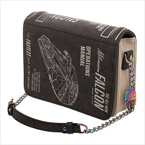Star Wars Millenium Falcon Operations Manual Bag - Gifteee. Find cool & unique gifts for men, women and kids